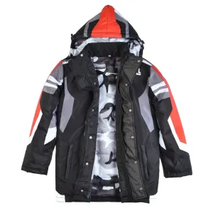 Scorp Mens Snow Ski Puffer Waterproof Jacket Hoodie