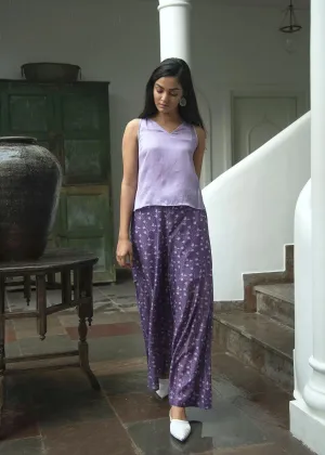 Stella Lilac Wide Leg Pants