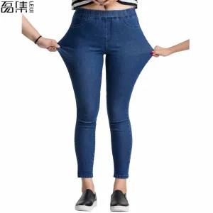 Stretch Cotton Denim Jeans