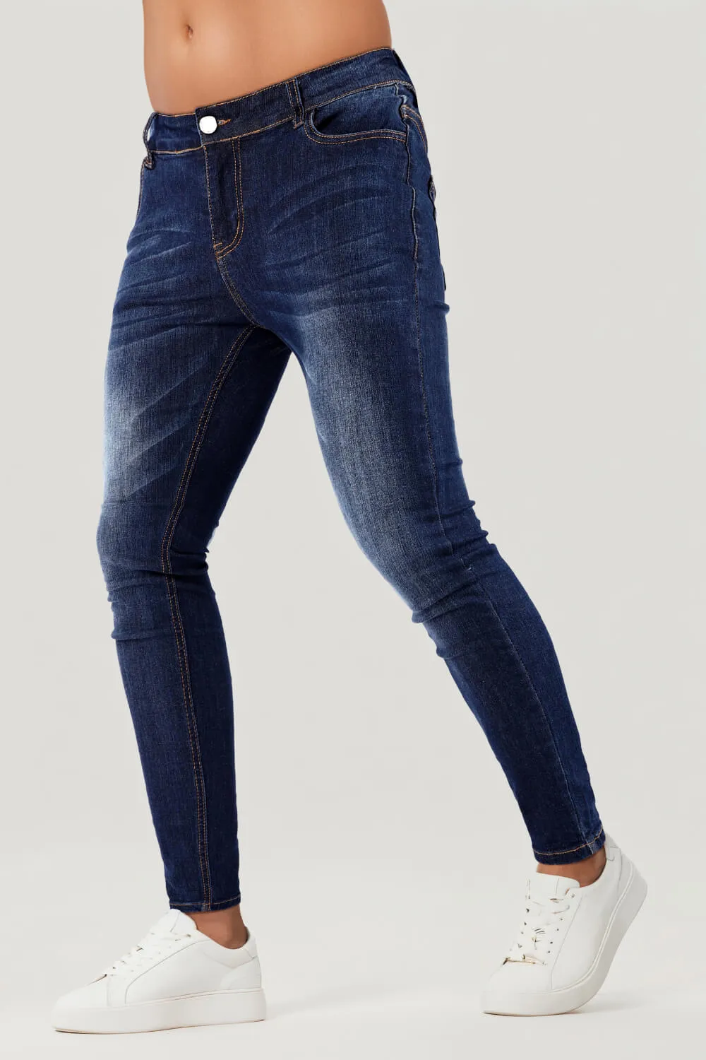 Super Stretch Skinny Jean - Blue