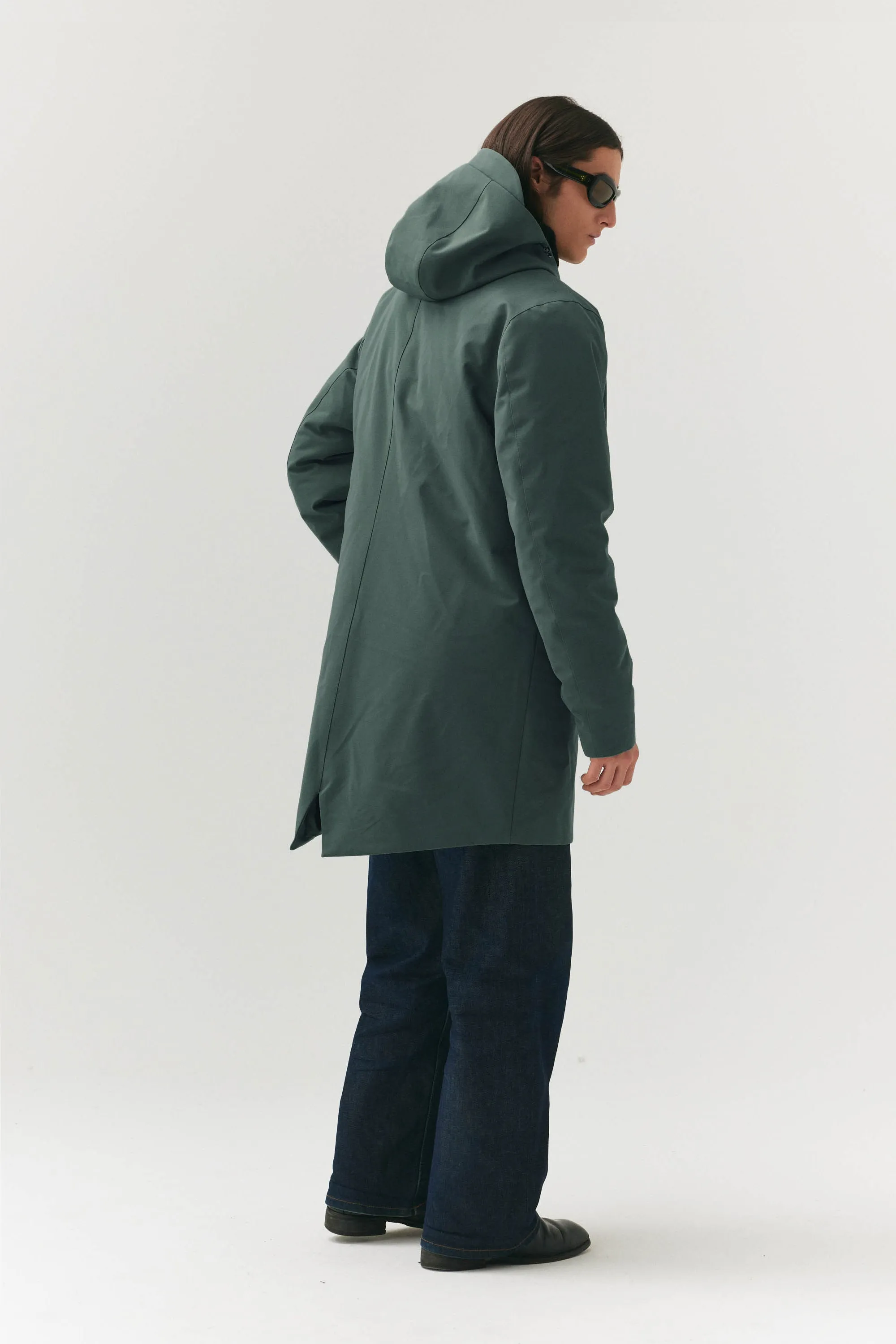 TERROR WEATHER PARKA NIN SP LINER AW24 FOREST GREEN