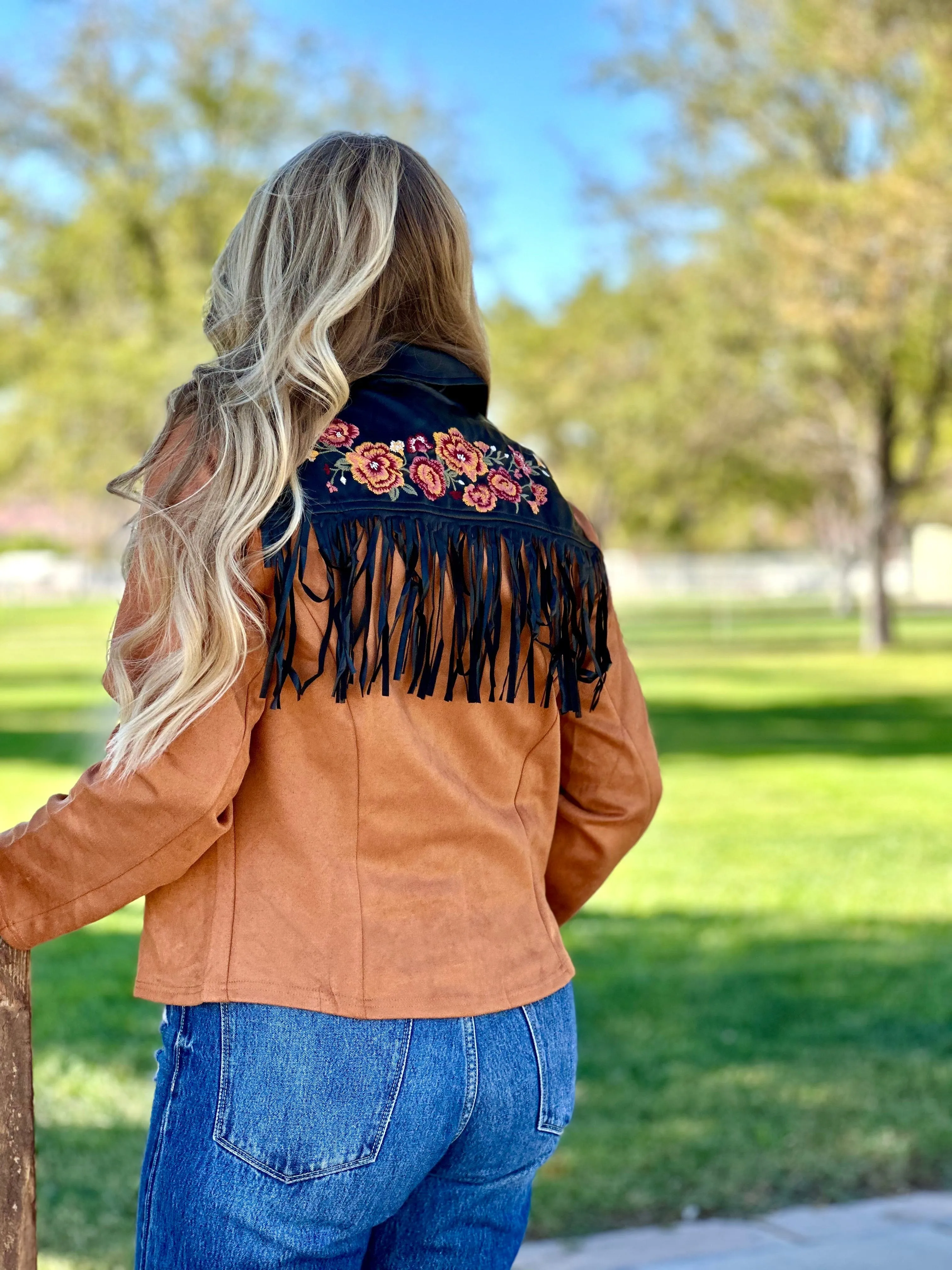 The Cheyenne Bluffs Embroidered Blazer