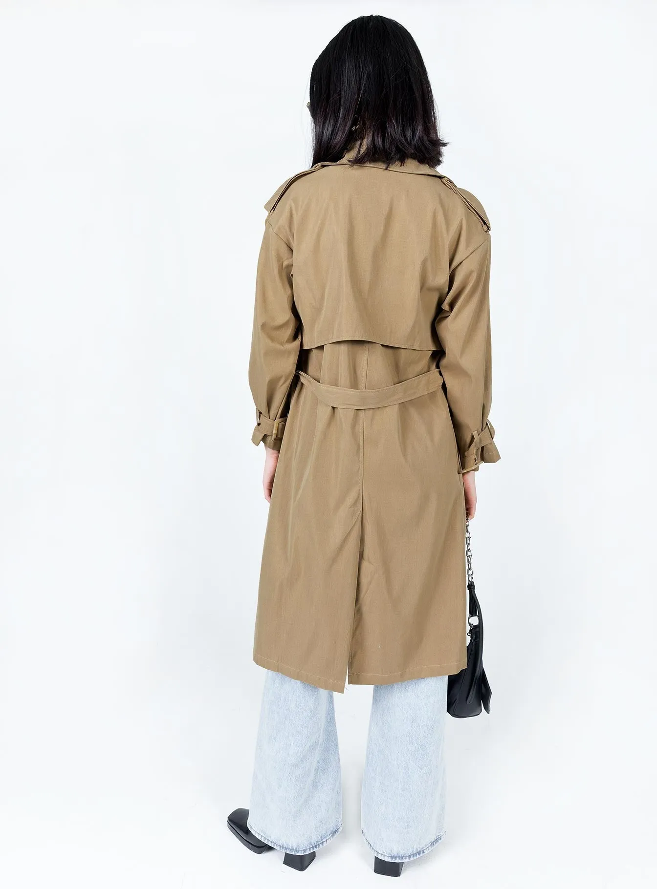 The Seb Trench Coat Beige