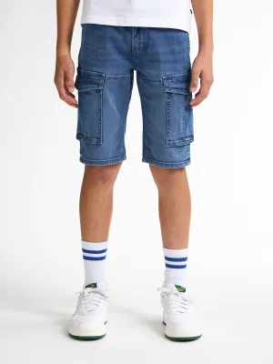 Torino Cargo Shorts Denim Aventura