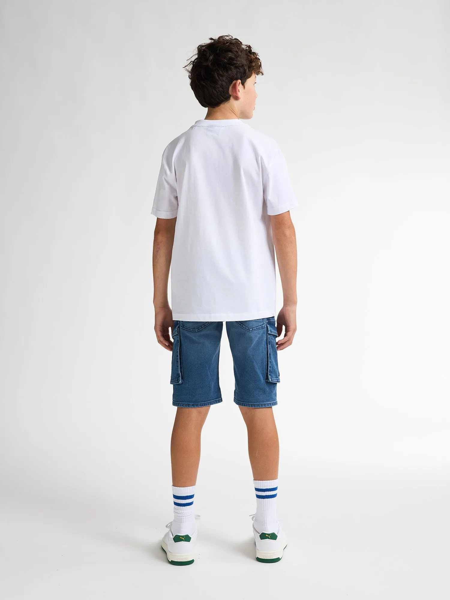 Torino Cargo Shorts Denim Aventura