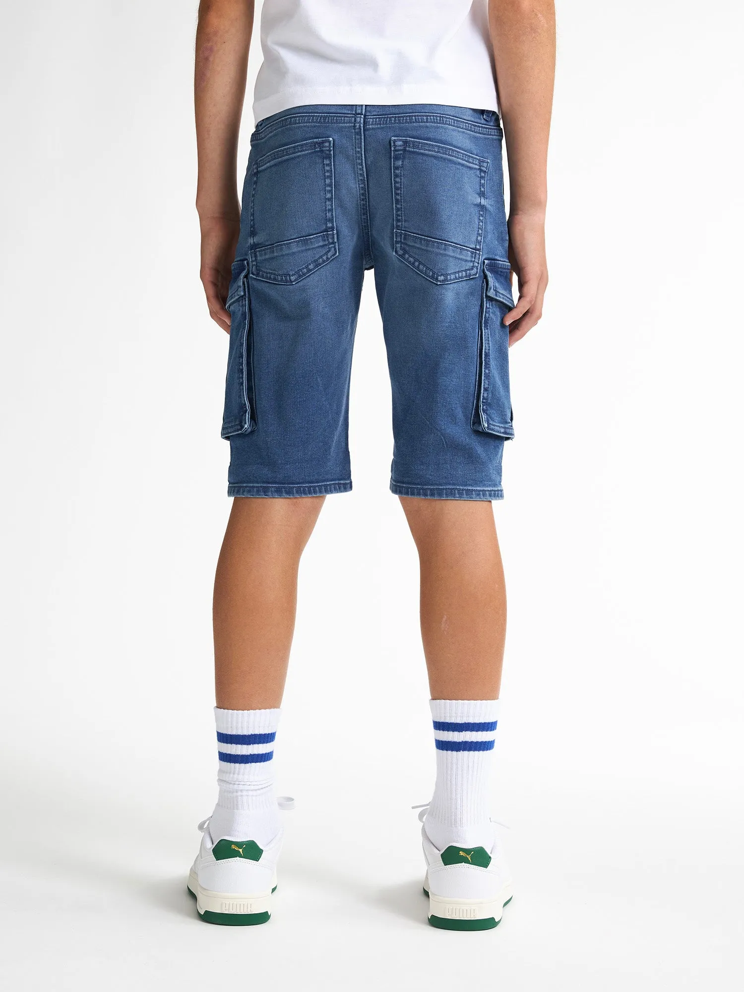 Torino Cargo Shorts Denim Aventura