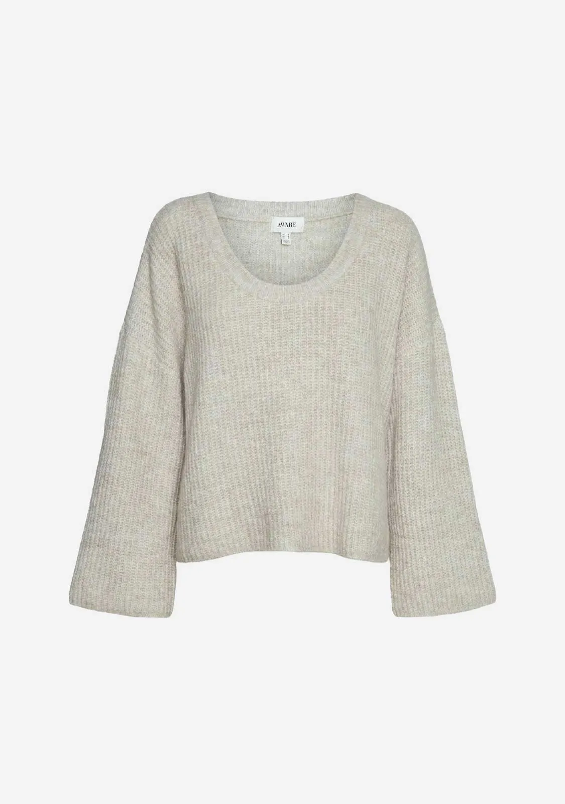 VMGemma LS U-Neck Knit Sweater