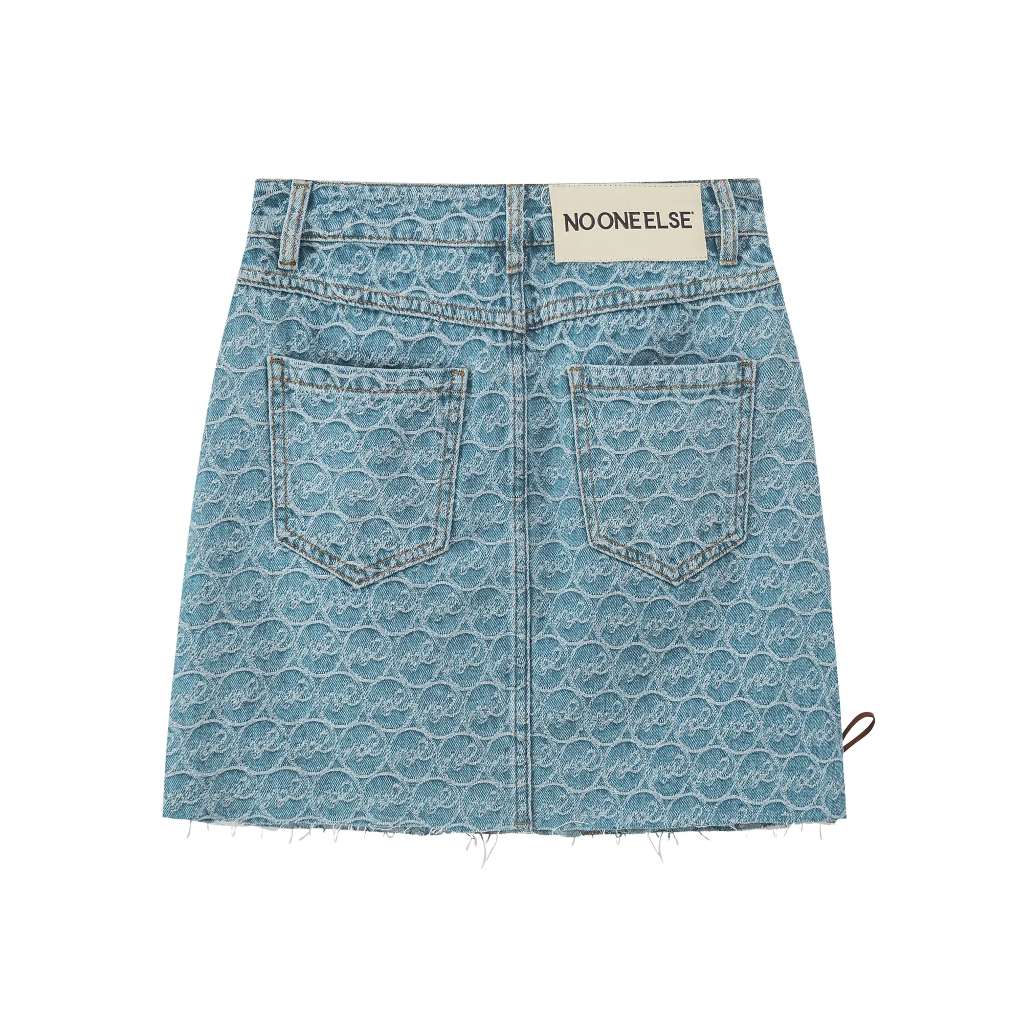 Where Stories Are Set Denim Skirt