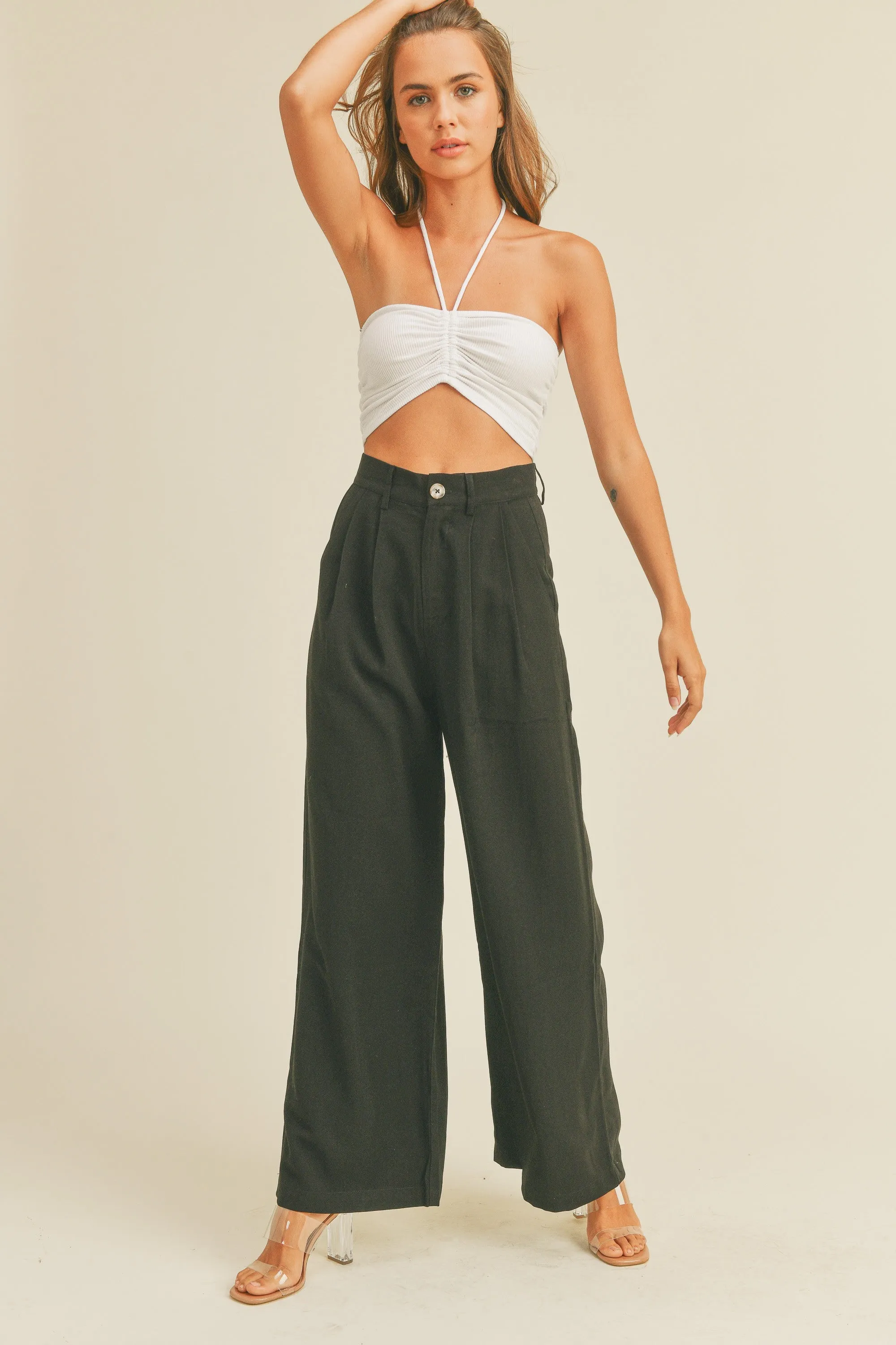 Wide Leg Trousers