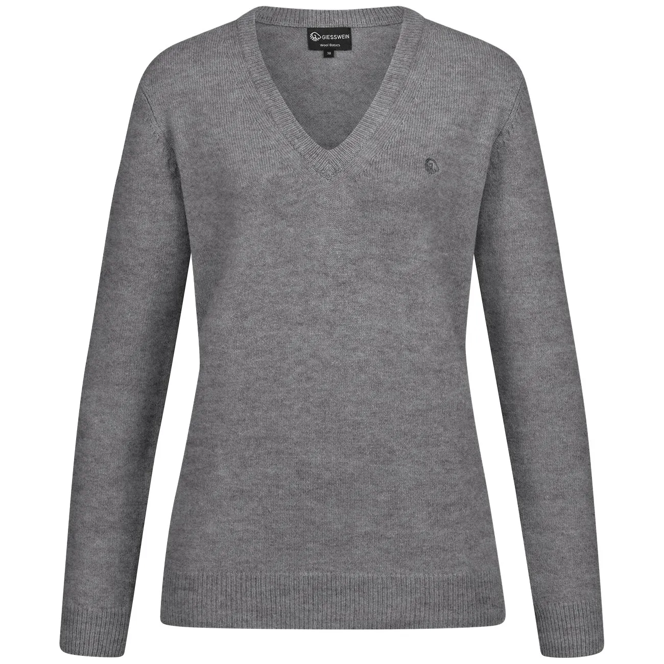 Wool Pullover V Neck Women